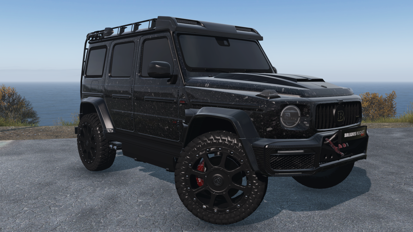 Mercedes G63 Brabus [ Черный ]